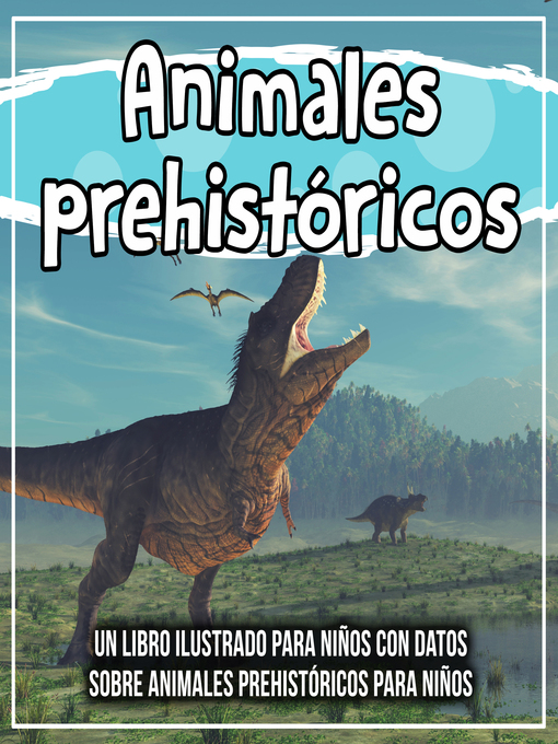 Cover image for Animales prehistóricos